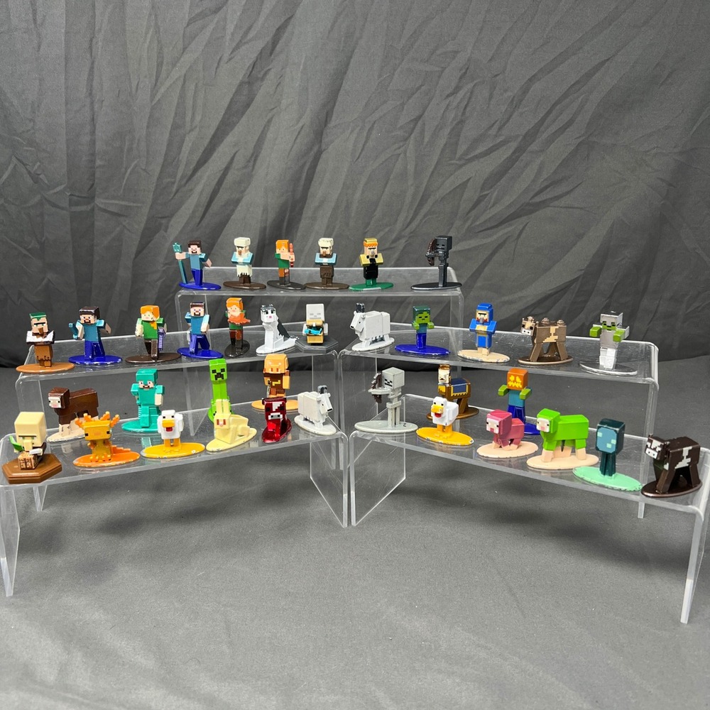 Jada Toys Minecraft Nano Metalfigs 36 Piece Lot Multicolor Diecast Figures